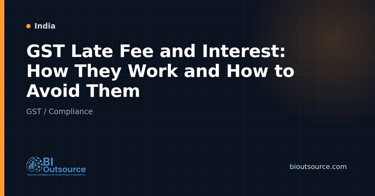 GST Late Fee and Interest: How They Work and How to Avoid Them