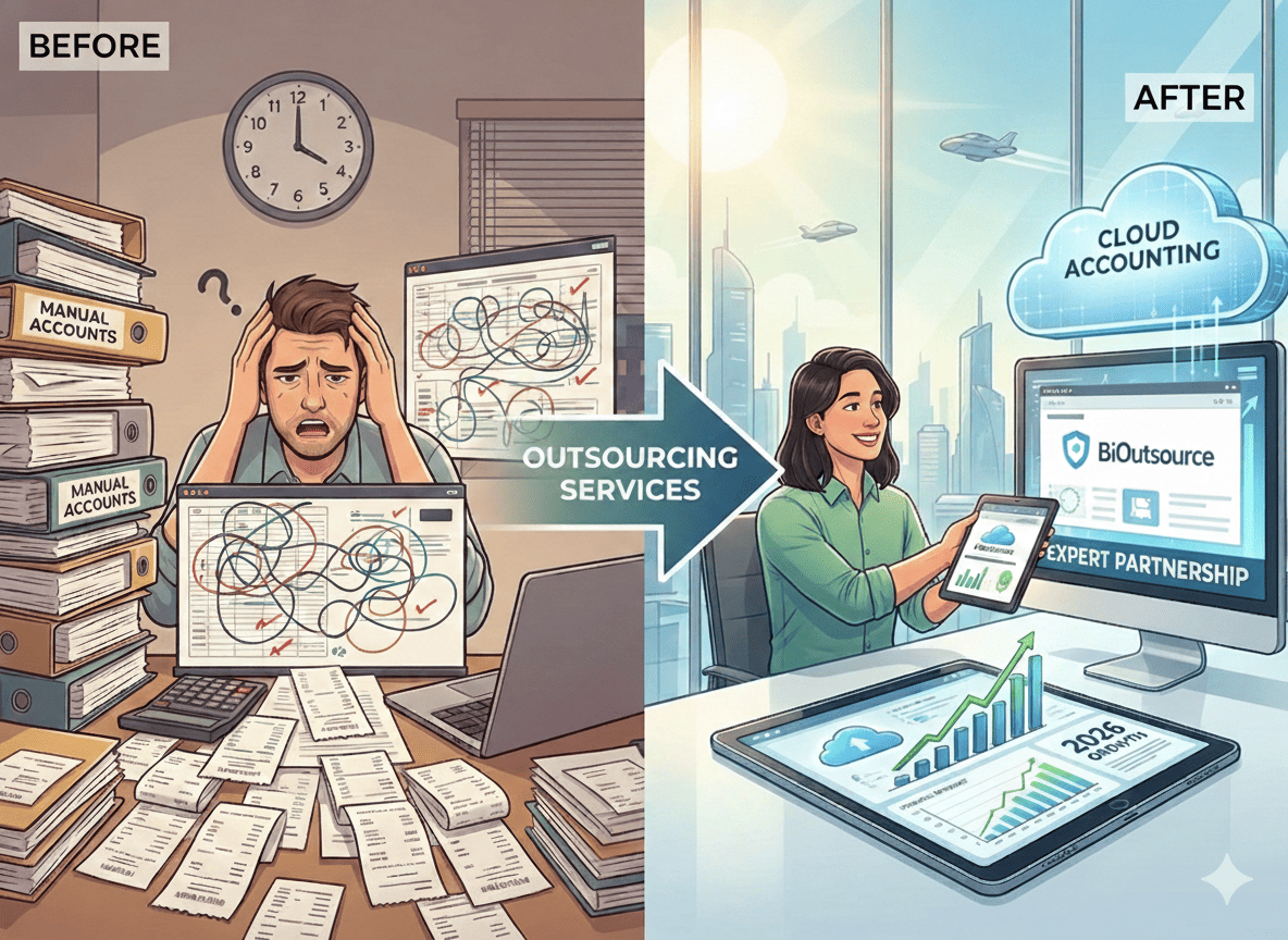 How Accounting Outsourcing Is Transforming Small Businesses in 2026