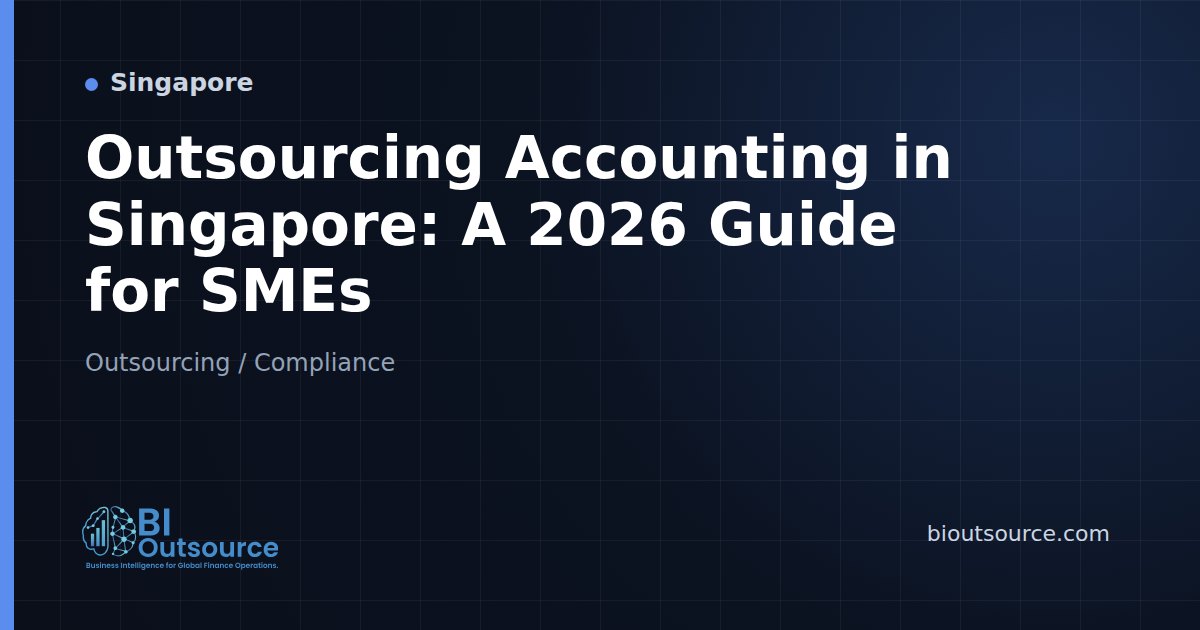 Outsourcing Accounting in Singapore: A 2026 Guide for SMEs